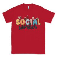 Red social worker Classic Tee - MaliasSmallBusiness