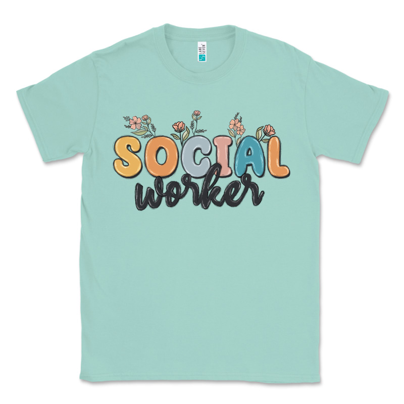 Social Worker Classic Tee by MaliasSmallBusiness | Teevron