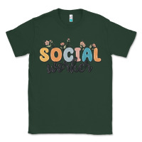 Sports Green social worker Classic Tee - MaliasSmallBusiness