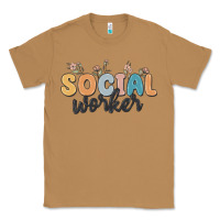 Toasted Coconut social worker Classic Tee - MaliasSmallBusiness