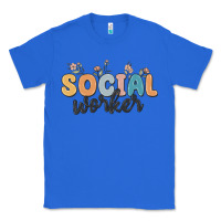 True Royal social worker Classic Tee - MaliasSmallBusiness