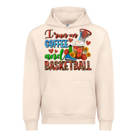 Sandshell I Run On Coffee And Basketball Frappe Urban Hoodie - FaDigitalArtStudio