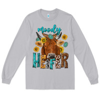 Moon Dust moody cow Long Sleeve Tee - NancyCooperArtShop