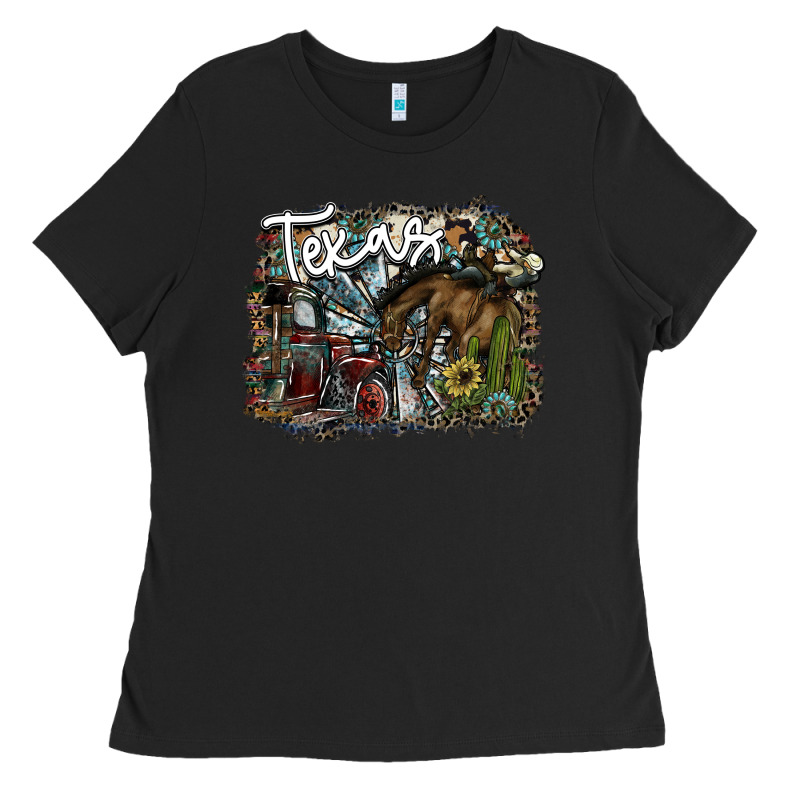 Texas Ladies Tee by SublimationCraftShop | Teevron