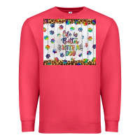 Cardinal life is better with a dog tumbler tbs Premium Sweatshirt - TumblerDesignByShophia