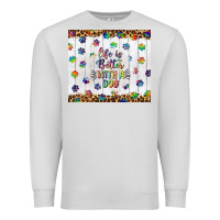 Dove Grey life is better with a dog tumbler tbs Premium Sweatshirt - TumblerDesignByShophia