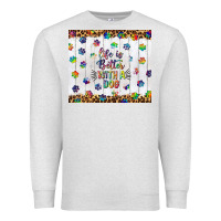 Oatmeal Heather life is better with a dog tumbler tbs Premium Sweatshirt - TumblerDesignByShophia