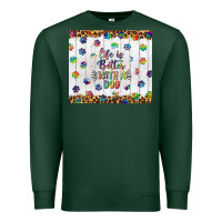 Sports Green life is better with a dog tumbler tbs Premium Sweatshirt - TumblerDesignByShophia