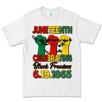 White juneteenth celebrating black freedom Premium Tee - HRA Design Shop