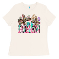 Bone He is risen Easter Day Ladies Tee - CowGirlArtShop