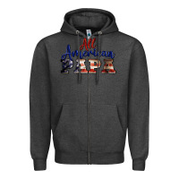 All American Papa Zipper Hoodie | Teevron