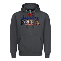 Smoke all american papa Zipper Hoodie - BarkalooDesign