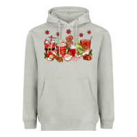 Moon Dust Christmas coffee cups Heavyweight Hoodie - texasbilliewilder