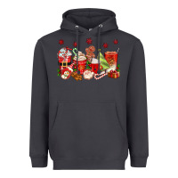 Smoke Christmas coffee cups Heavyweight Hoodie - texasbilliewilder