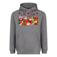 Storm Christmas coffee cups Heavyweight Hoodie - texasbilliewilder