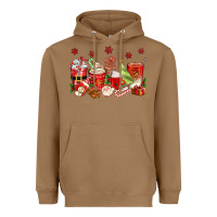 Toasted Coconut Christmas coffee cups Heavyweight Hoodie - texasbilliewilder