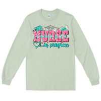 Matcha nurse in progress Long Sleeve Tee - NancyCooperArtShop
