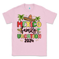 Bubblegum Pink mexico family vacation 2024 Classic Tee - MaliasSmallBusiness