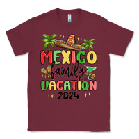 Burgundy mexico family vacation 2024 Classic Tee - MaliasSmallBusiness