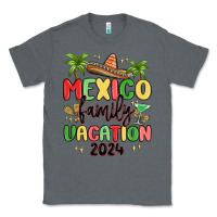 Charcoal Heather mexico family vacation 2024 Classic Tee - MaliasSmallBusiness
