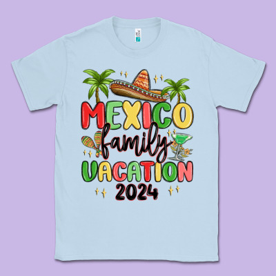 Mexico Family Vacation 2024 Classic Tee Designed By Maliassmallbusiness