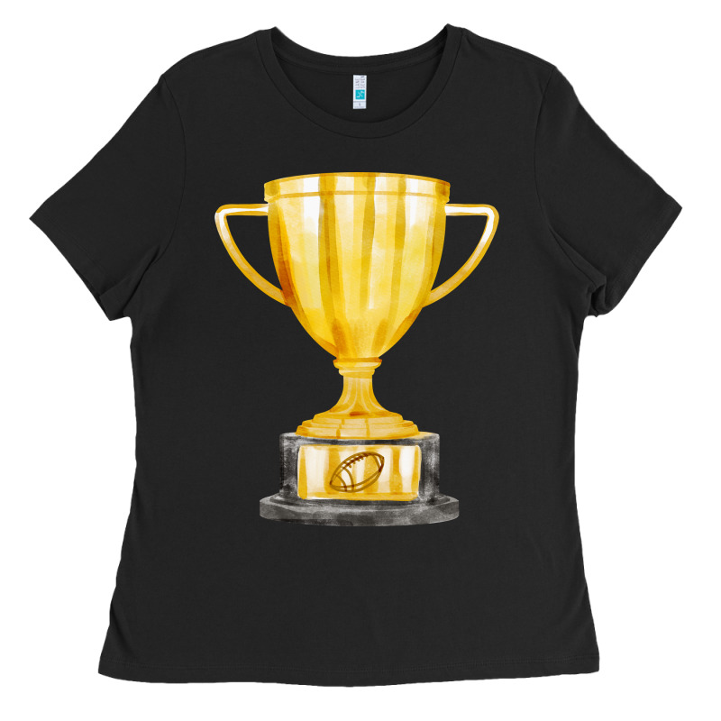 Throphy Cup Ladies Tee by FaDigitalArtStudio | Teevron