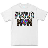 White proud mom Premium Tee - CowhideDigitalArt