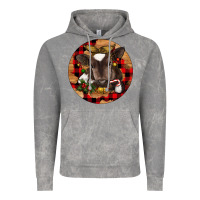 Cloud Rock Christmas Baby Cow Vintage Hoodie - RanaPortraitStore