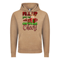 Vintage Coffee fill up your cup with christmas cheer Vintage Hoodie - Jasminsmagicworld