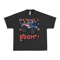 Pigment Black 4th of july png, monster truck Urban Heavy Tee - MaliasSmallBusiness