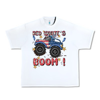 White 4th of july png, monster truck Urban Heavy Tee - MaliasSmallBusiness