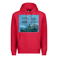 Cardinal nothing is impossible with cross Premium Hoodie - TumblerDesignByShophia