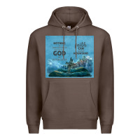 Coffee nothing is impossible with cross Premium Hoodie - TumblerDesignByShophia