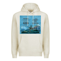 Oatmeal Heather nothing is impossible with cross Premium Hoodie - TumblerDesignByShophia