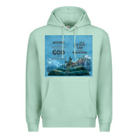 Seafoam nothing is impossible with cross Premium Hoodie - TumblerDesignByShophia