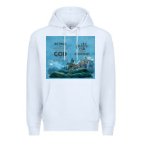 White nothing is impossible with cross Premium Hoodie - TumblerDesignByShophia