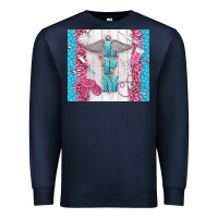 Navy lpn tumbler tbs Premium Sweatshirt - TumblerDesignByShophia