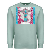 Seafoam lpn tumbler tbs Premium Sweatshirt - TumblerDesignByShophia