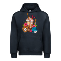 Navy Baseball Frappe Urban Hoodie - FaDigitalArtStudio