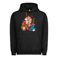 Pigment Black Baseball Frappe Urban Hoodie - FaDigitalArtStudio