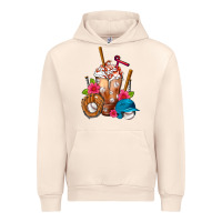 Sandshell Baseball Frappe Urban Hoodie - FaDigitalArtStudio