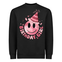 Black birthday girl Heavyweight Sweatshirt - MaliasSmallBusiness