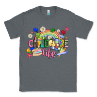 Charcoal Heather childcare life Classic Tee - JahusDesignShop