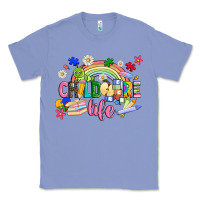 Colony Blue childcare life Classic Tee - JahusDesignShop