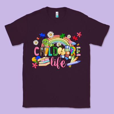 Childcare Life Classic Tee Designed By Jahusdesignshop