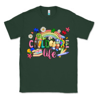 Sports Green childcare life Classic Tee - JahusDesignShop