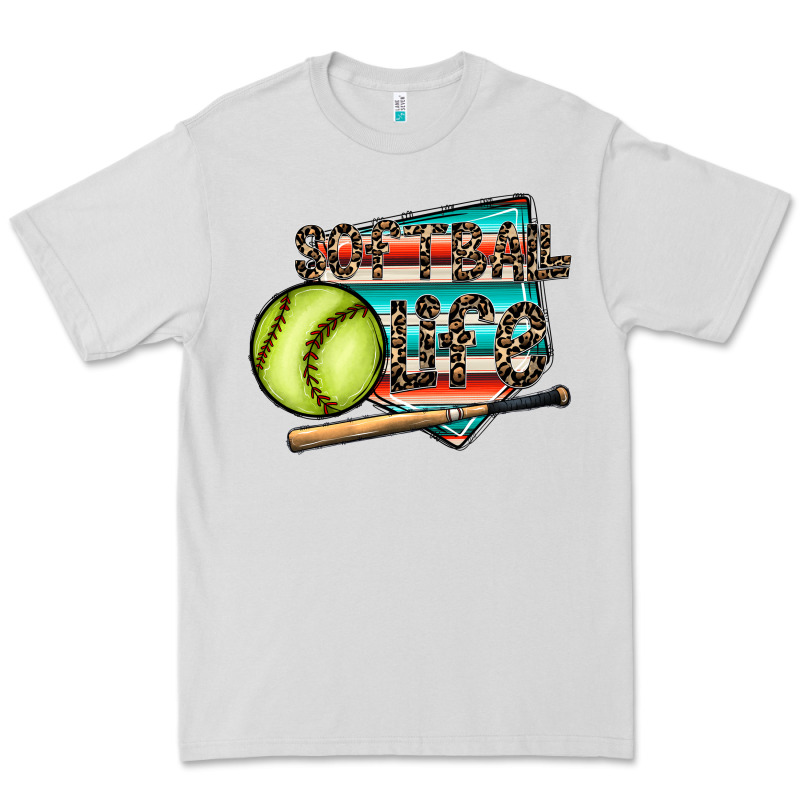 Softball Life Premium Tee by CowhideDigitalArt | Teevron