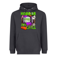 Smoke Horror movies and chill Heavyweight Hoodie - NancyCooperArtShop
