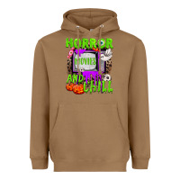 Toasted Coconut Horror movies and chill Heavyweight Hoodie - NancyCooperArtShop