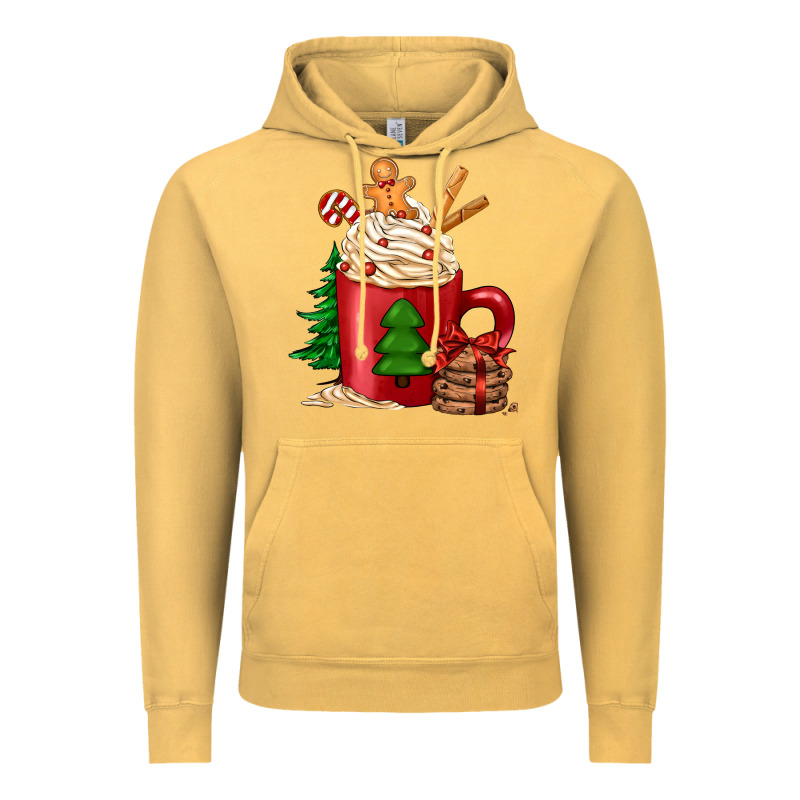 Christmas Coffee Vintage Hoodie by Jasminsmagicworld | Teevron